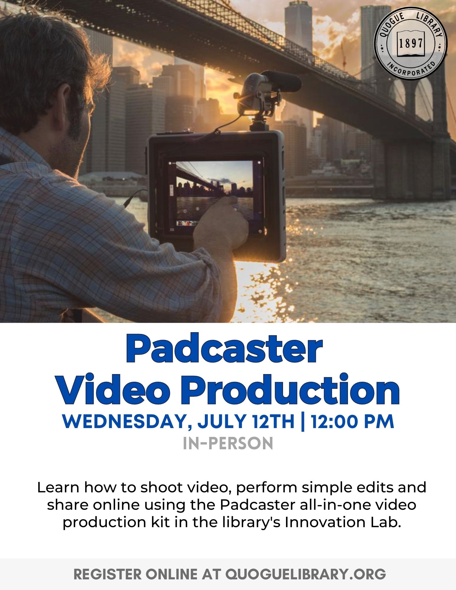Padcaster Video Production