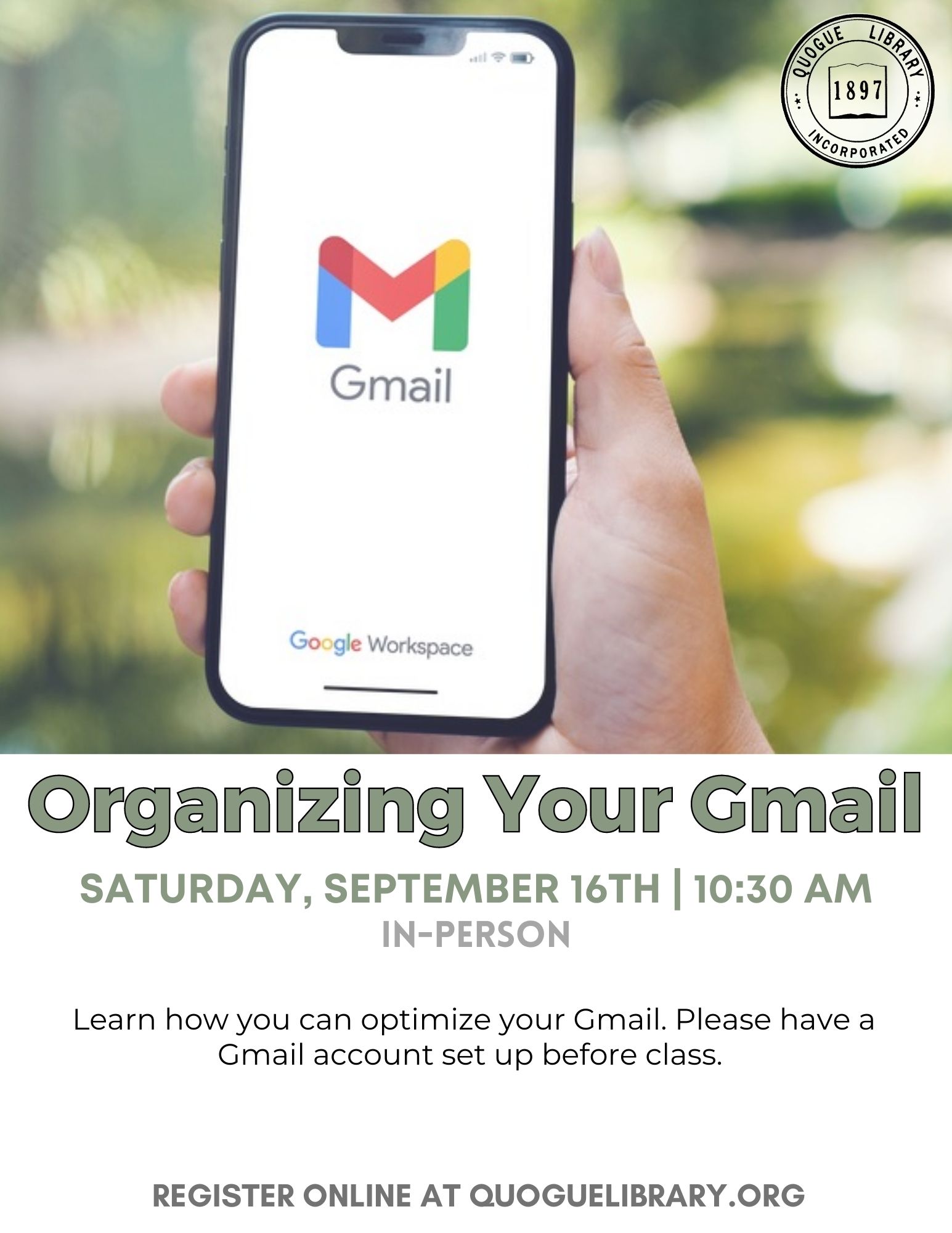 Organizing Your Gmail