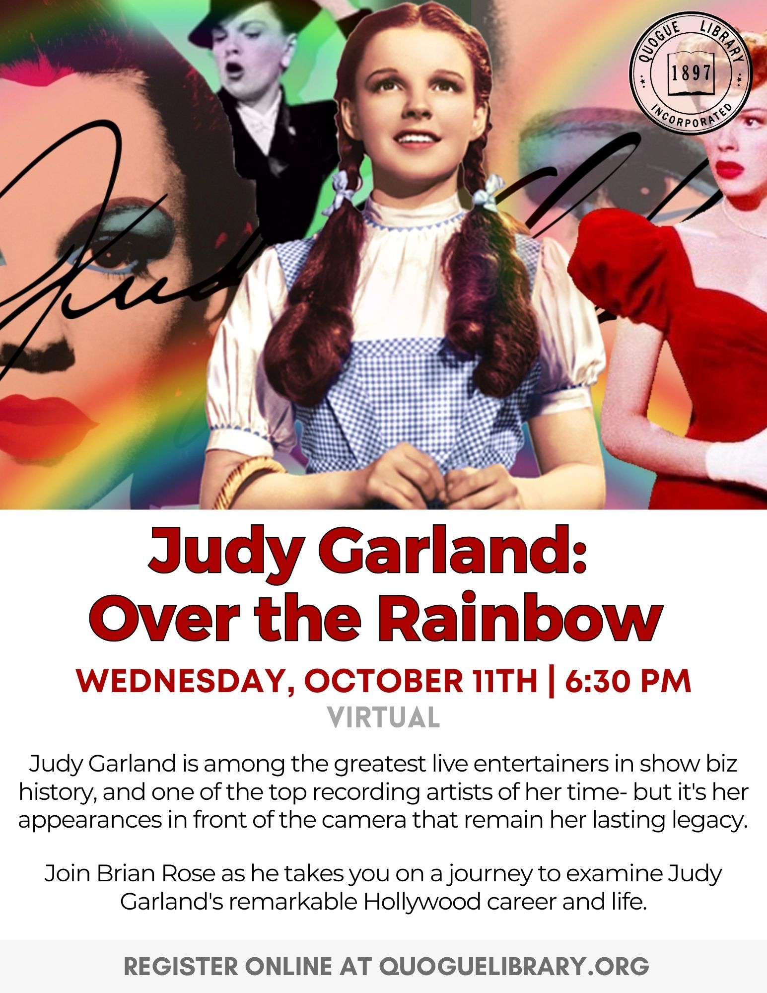 Judy Garland:  Over the Rainbow