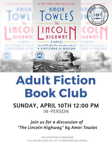 Book Club: The Lincoln Highway