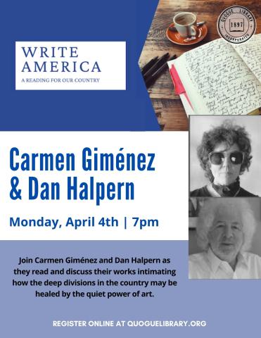 Write America - Carmen Gimenez and Dan Halpern