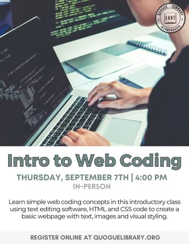 Intro to Web Coding