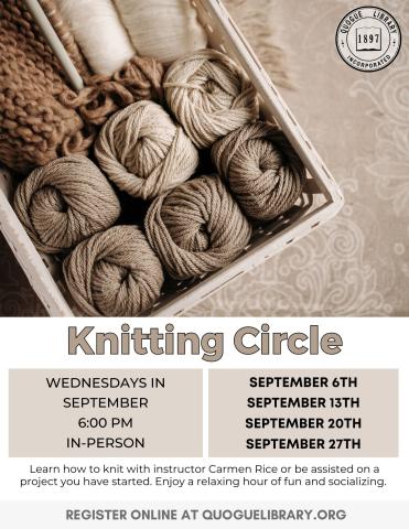 Knitting Circle