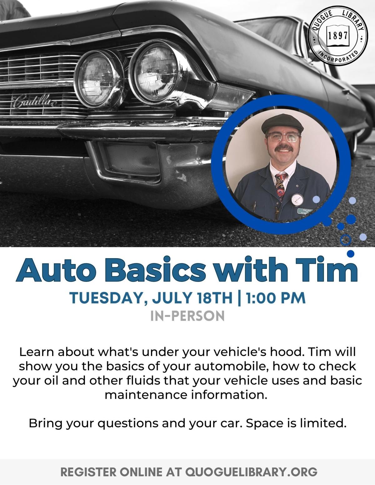 Auto Basics with Tim