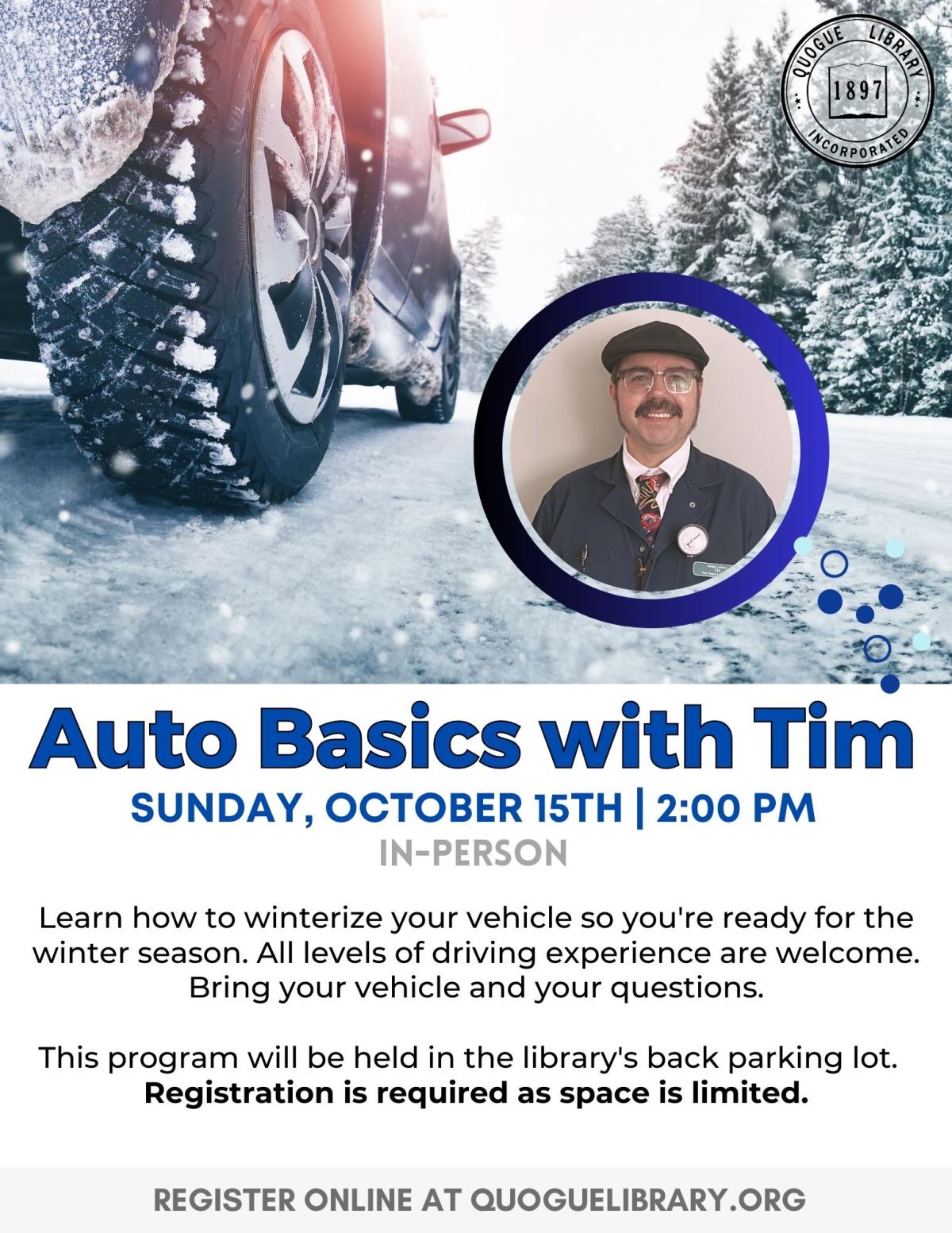 Auto Basics with Tim