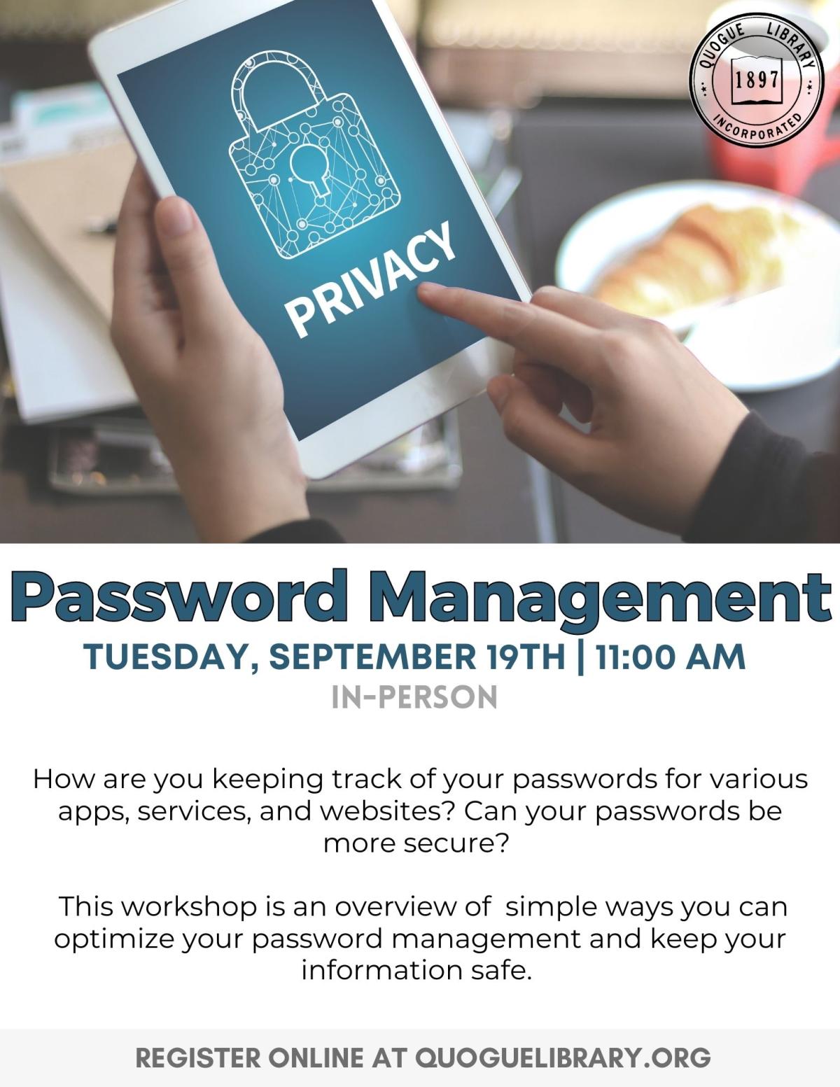 Password Management